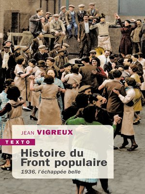cover image of Histoire du Front populaire